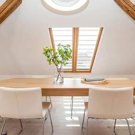 Fantastic Attic With Big Terrace Lägenhet Prag